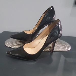 Black Patent leather pump